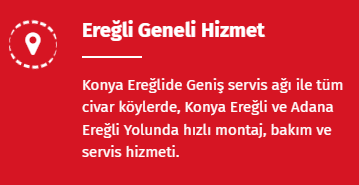 Ereğli ve Civar Bölgelere Hızlı Yardım